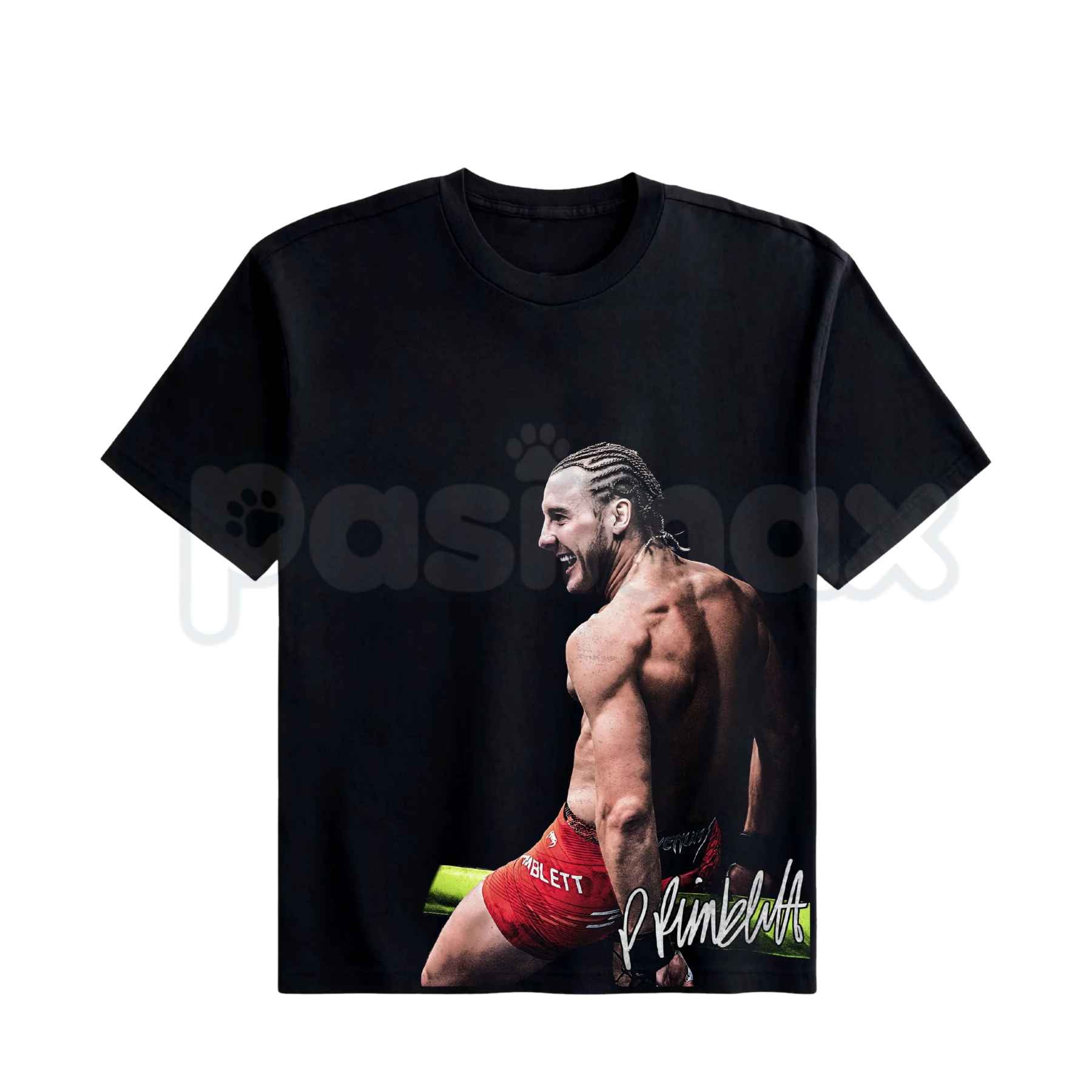 Paddy The Baddy Pimblett UFC Collection Menswear T Shirt – Funny MMA Fan Graphic Tee, Legendary Liverpool Scouse Fighter Unisex Cotton Streetwear Shirt