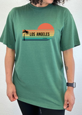 Spun Bamboo Los Angeles Spun Bamboo Unisex Bamboo Viscose/Organic Cotton Short Sleeve Graphic T-Shirt — main product shot