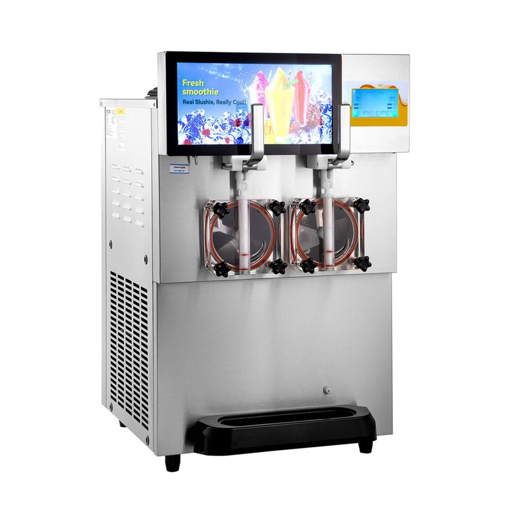 Commercial 16L 1155W Double Frozen Margarita Ice Slushie Drink Maker Machine (SAK95281) – SAKSBY WHOLESALE, view 3