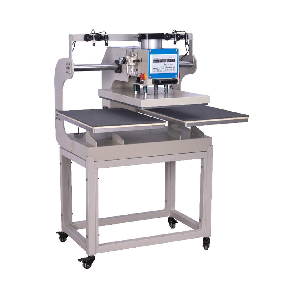 [16X24-Inch] Pneumatic Sliding Dual-Platen Hot Press Machine With Infrared Positioning And Air Compressor (SAK46729) – SAKSBY
