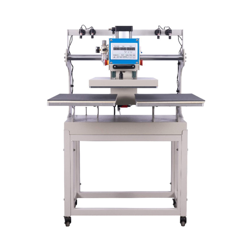 [16X24-Inch] Pneumatic Sliding Dual-Platen Hot Press Machine With Infrared Positioning And Air Compressor (SAK46729) – SAKSBY