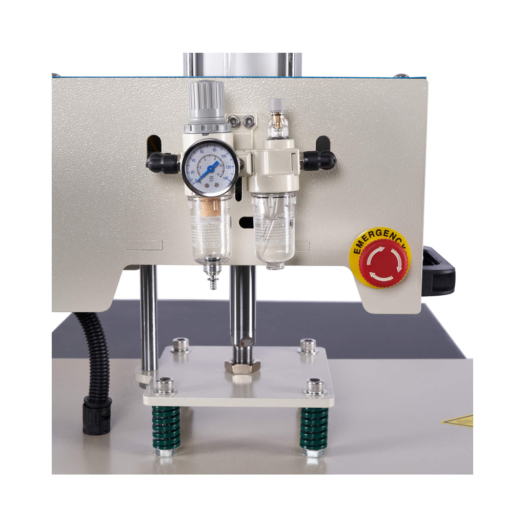 [16X24-Inch] Pneumatic Sliding Dual-Platen Hot Press Machine With Infrared Positioning And Air Compressor (SAK46729) – SAKSBY
