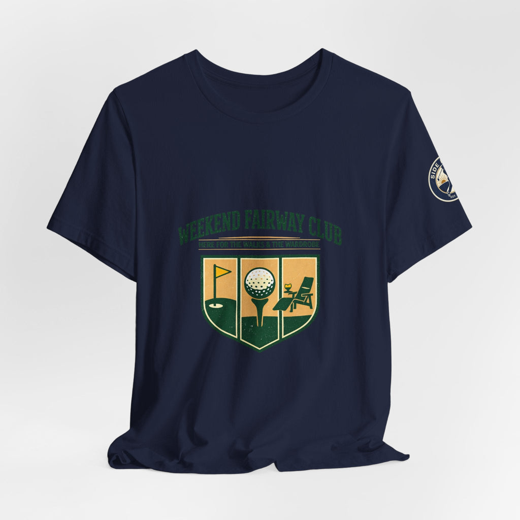 Tristan’s Treehouse Weekend Fairway Club Tee | golf aesthetic, country-club core — back view