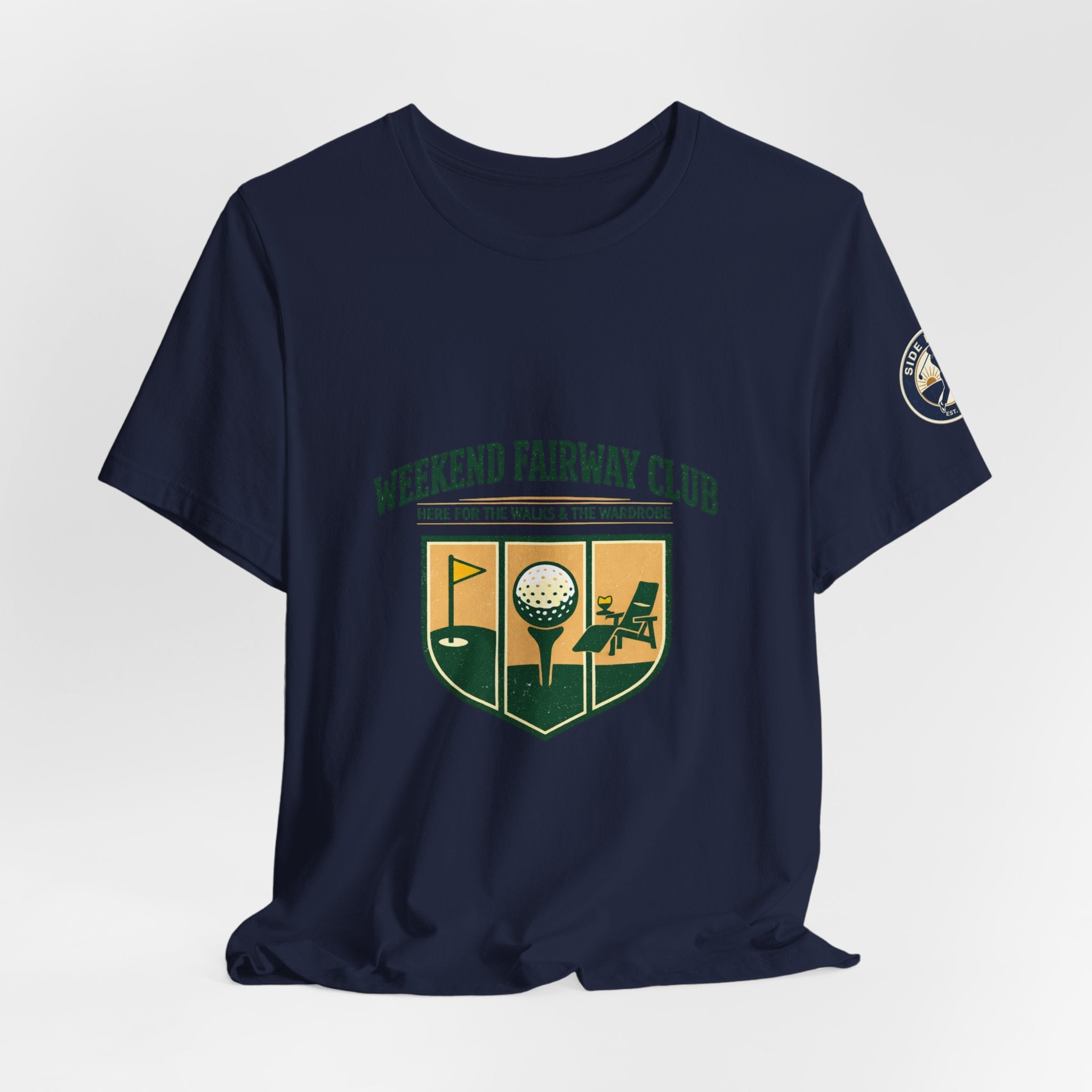 Tristan’s Treehouse Weekend Fairway Club Tee | golf aesthetic, country-club core — back view