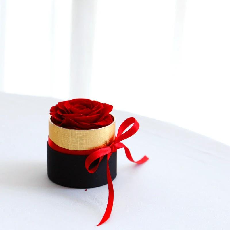 Mandotos Preserved Real Roses In A Box Set Eternal Gift For Valentines Day Romantic Flowers