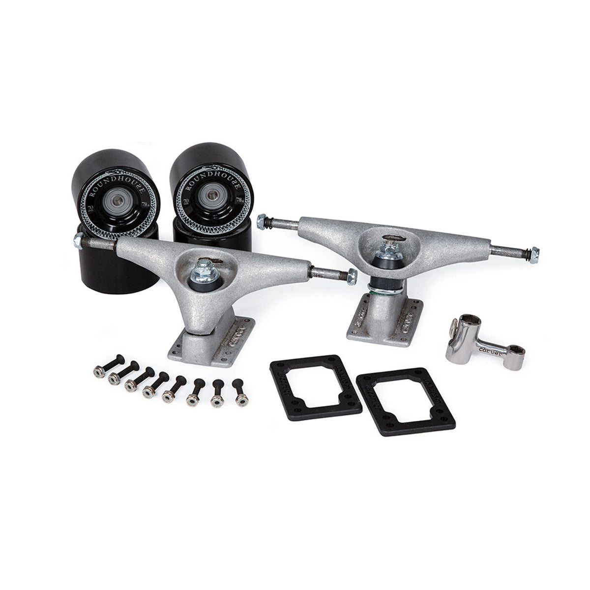 Carver CX Surfskate Truck Kit - Raw Finish (Set of 2) by Skates USA