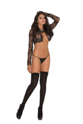 Love Spark Cove | Intimate Apparel, Pleasure Shop & Free Shipping Thigh High With A Bow And Lace Trim — main product shot