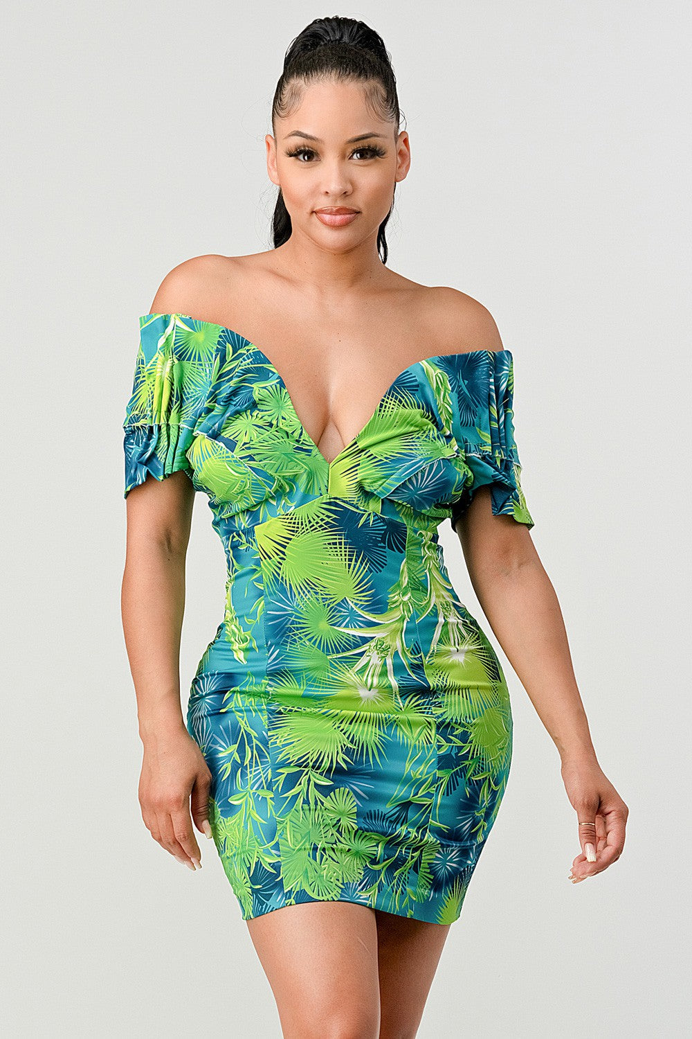 Radiant Sequin Ombre Midi Dress