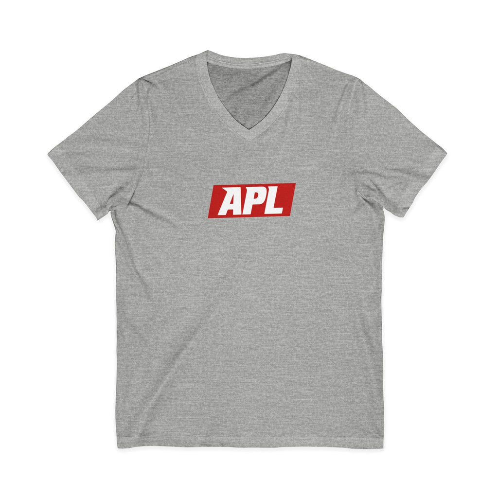 Unisex Jersey Short Sleeve V-Neck Tee