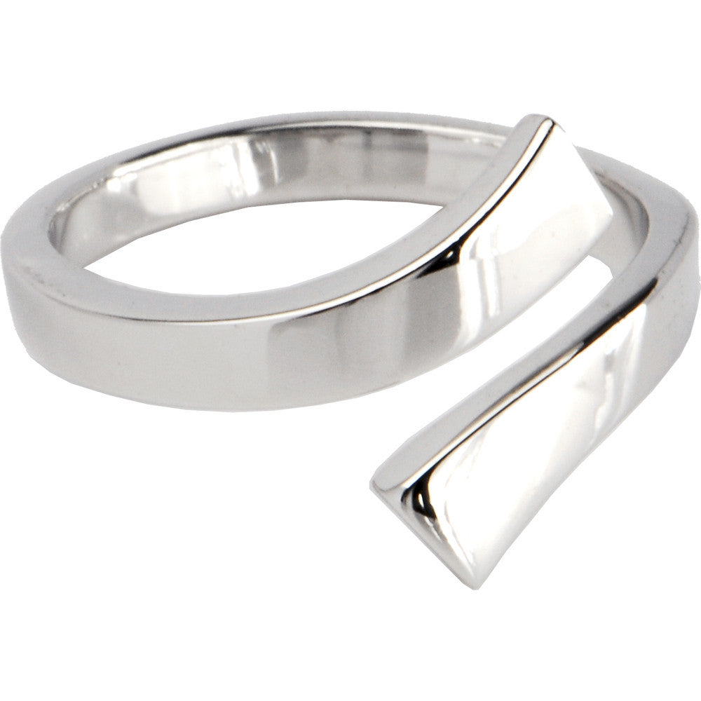 BodyCandy Sterling Silver 925 Smooth Divided Toe Ring — main product shot