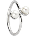 BodyCandy Sterling Silver 925 Synthetic Pearl Toe Ring — main product shot