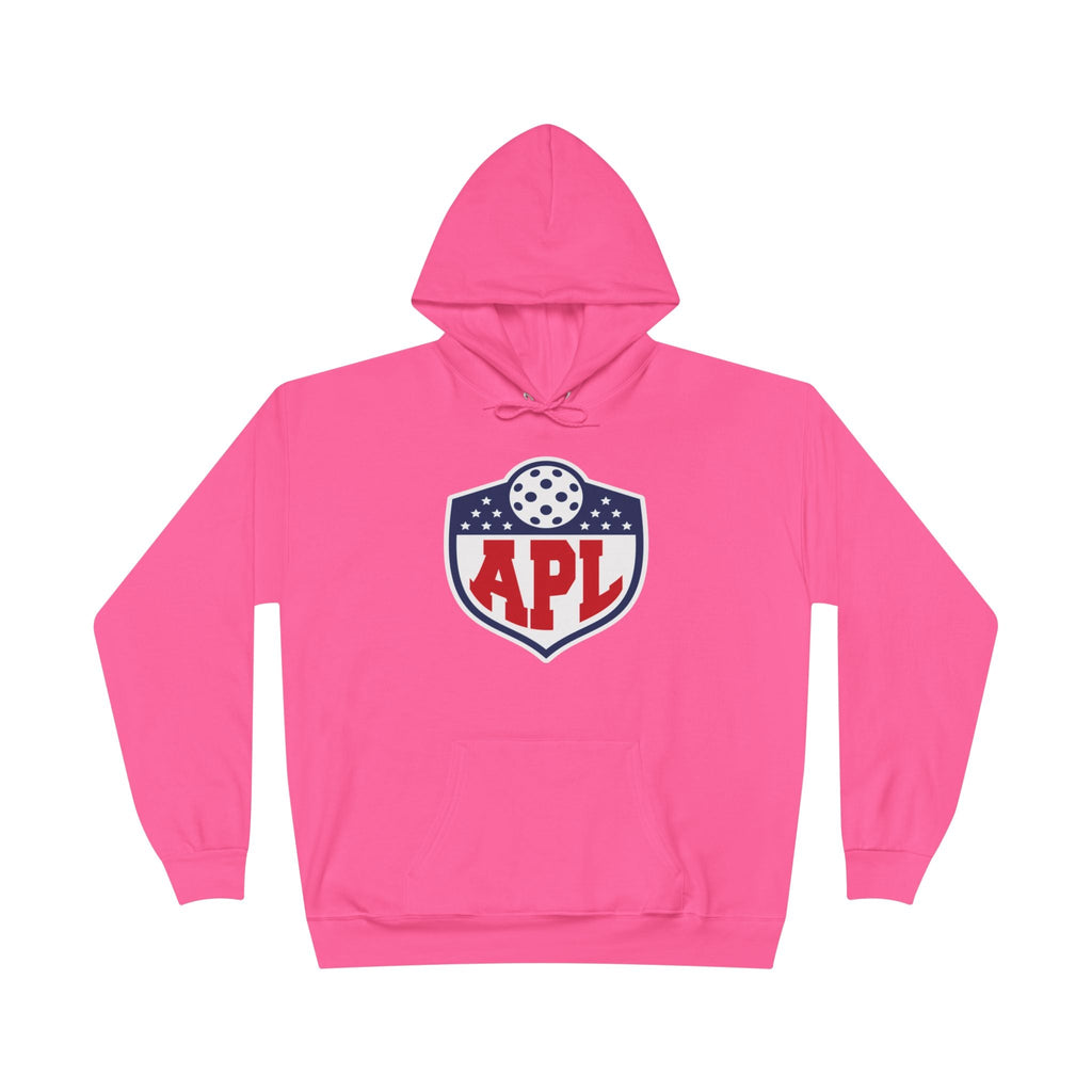 APL Pickleball Shield Hoodie — Retro Pickleball Pullover