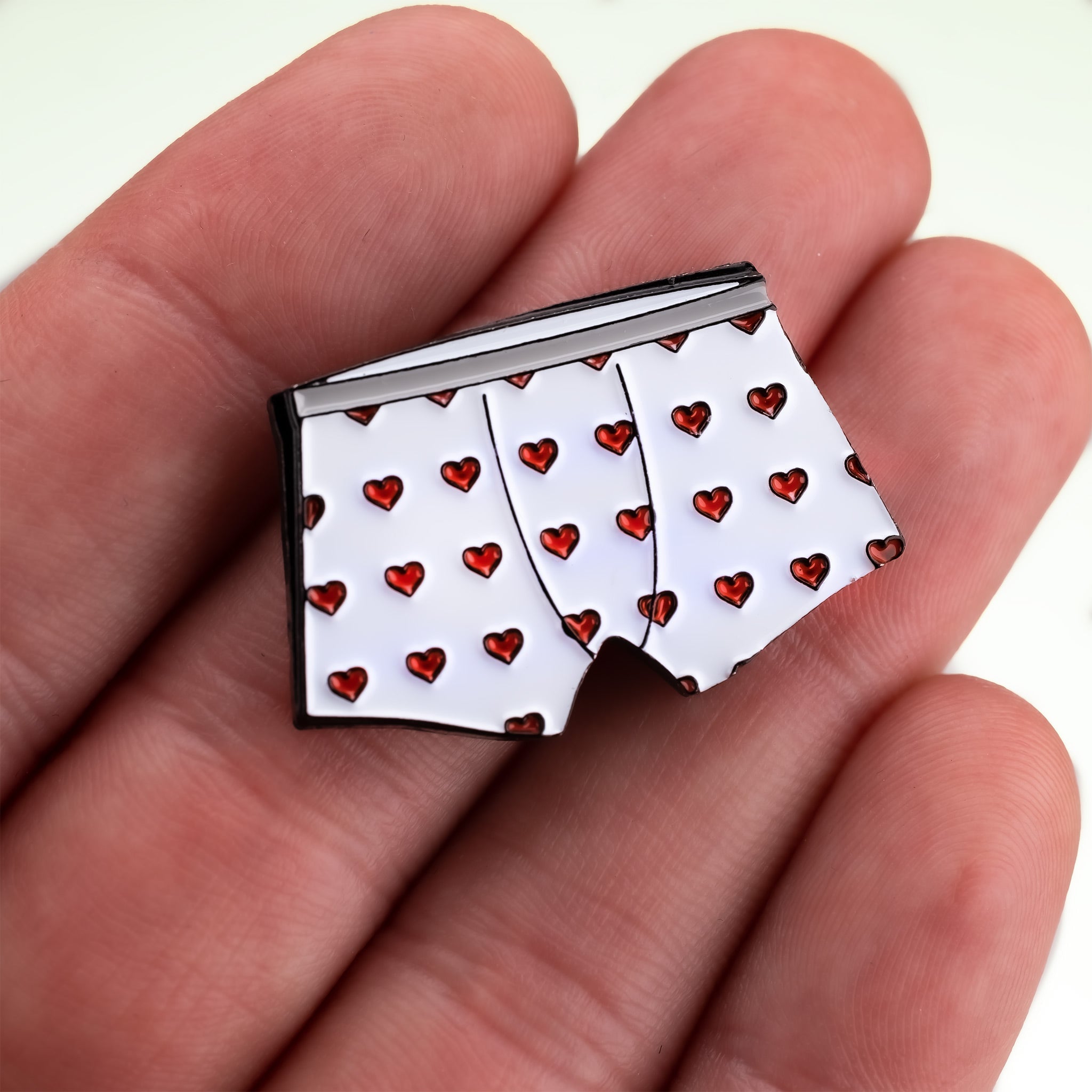 Heart Boxers Ball Marker – Pins and Aces, view 3