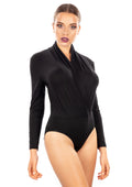 tittimitti EGI Exclusive Collections Long Sleeves Bodysuit. Proudly Made in Italy. — detail close-up