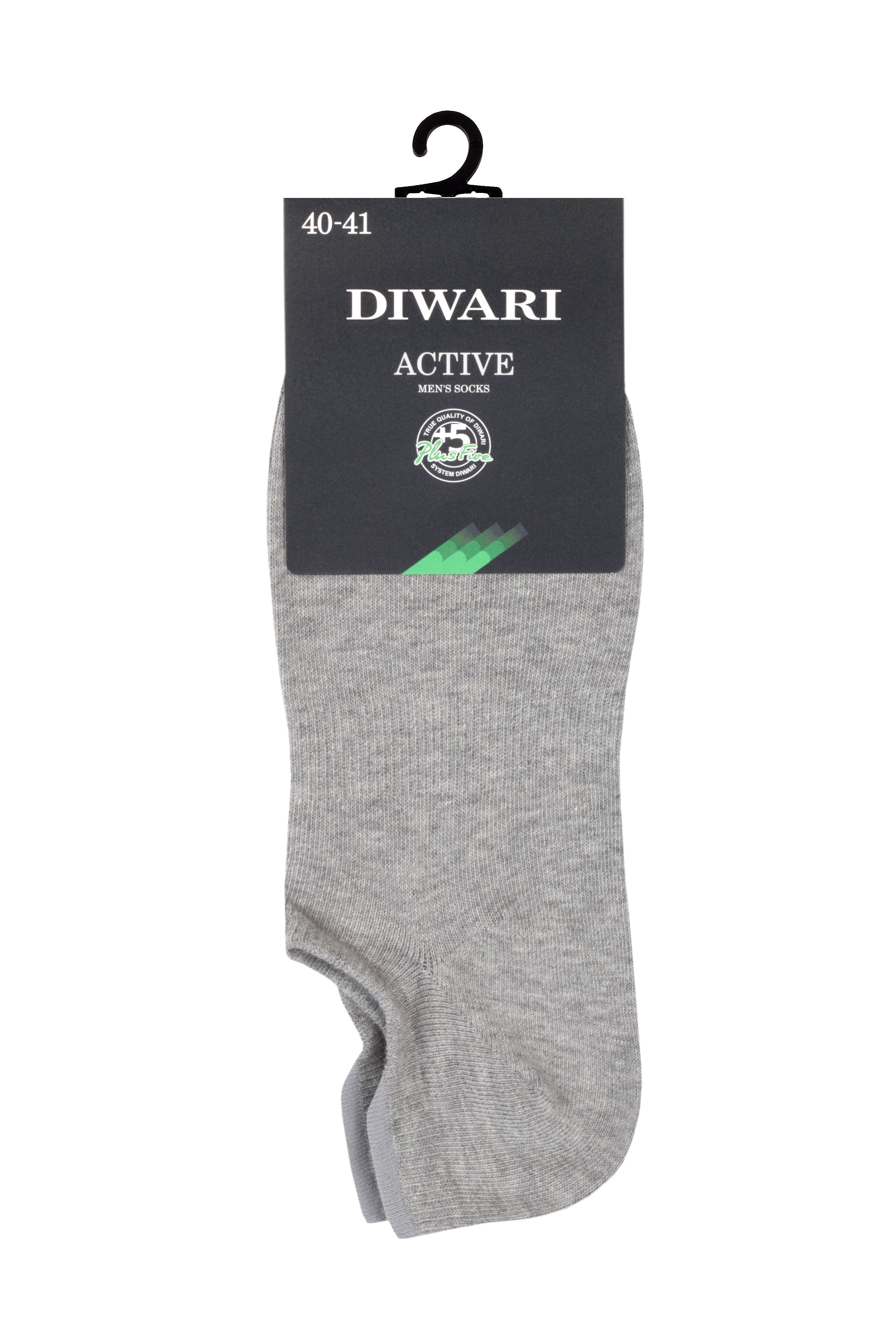 TheRanok.com Conte Cotton Ankle Socks Diwari Active With a "Tongue" - Ultra Short — back view