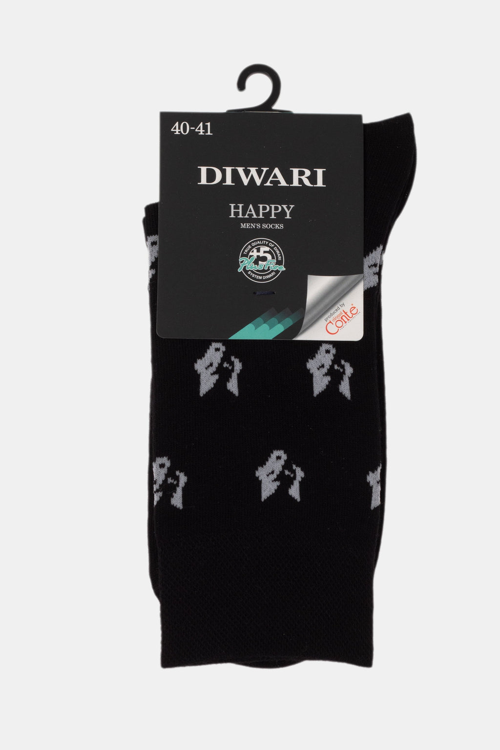 TheRanok.com Conte Cotton Socks Diwari Happy 164 — side view