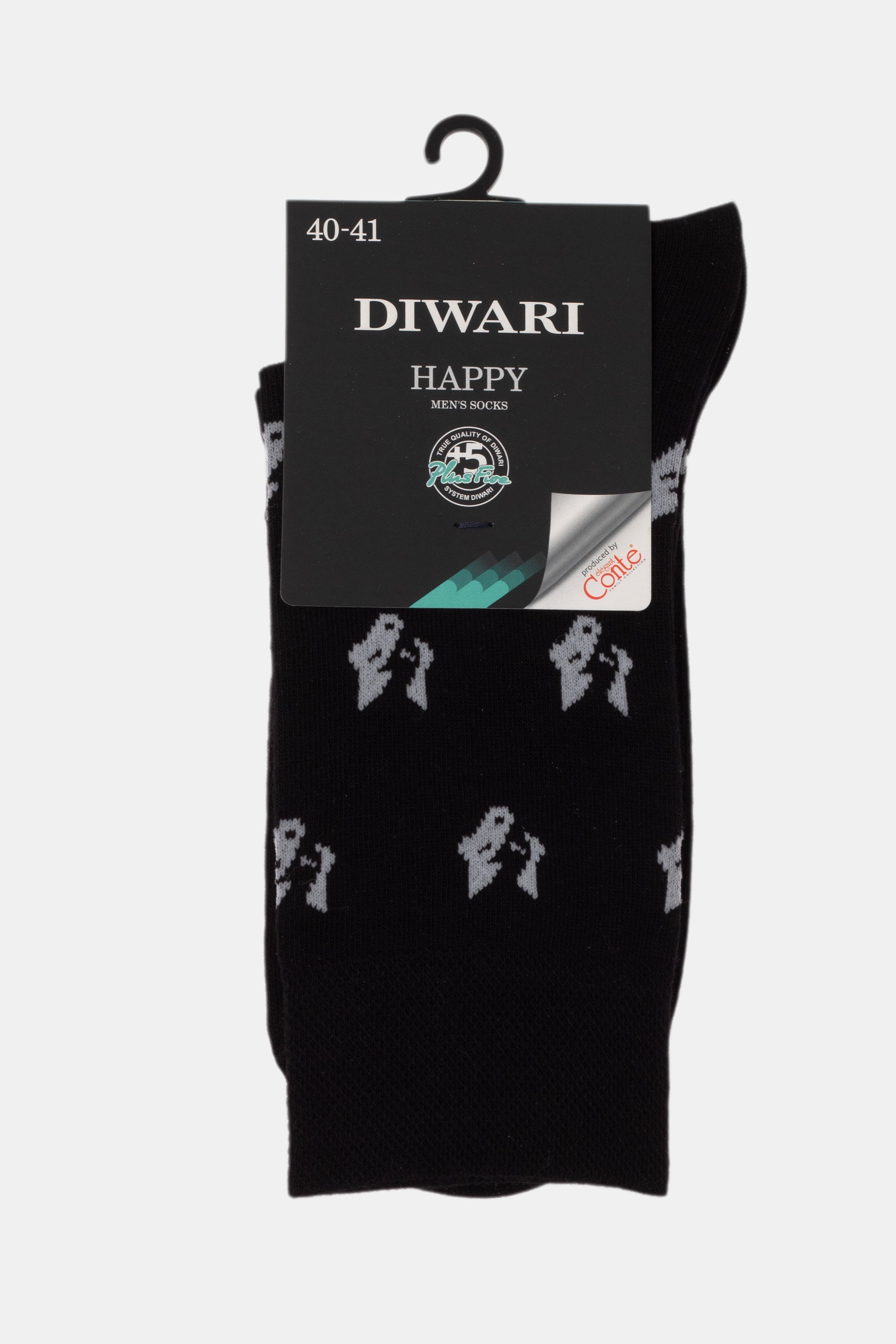 TheRanok.com Conte Cotton Socks Diwari Happy 164 — side view