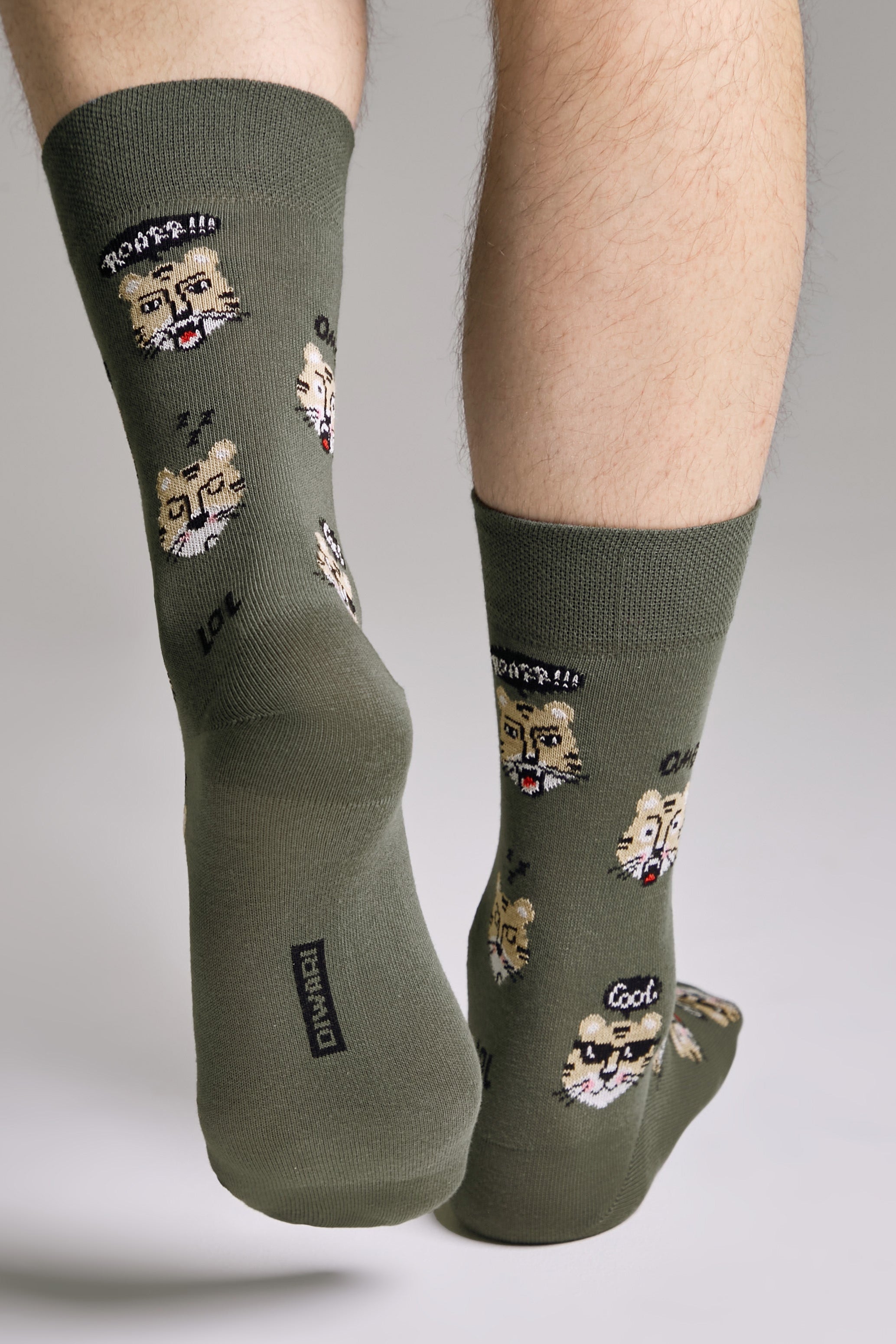 TheRanok.com Conte Cotton Socks Diwari Happy 657 — back view