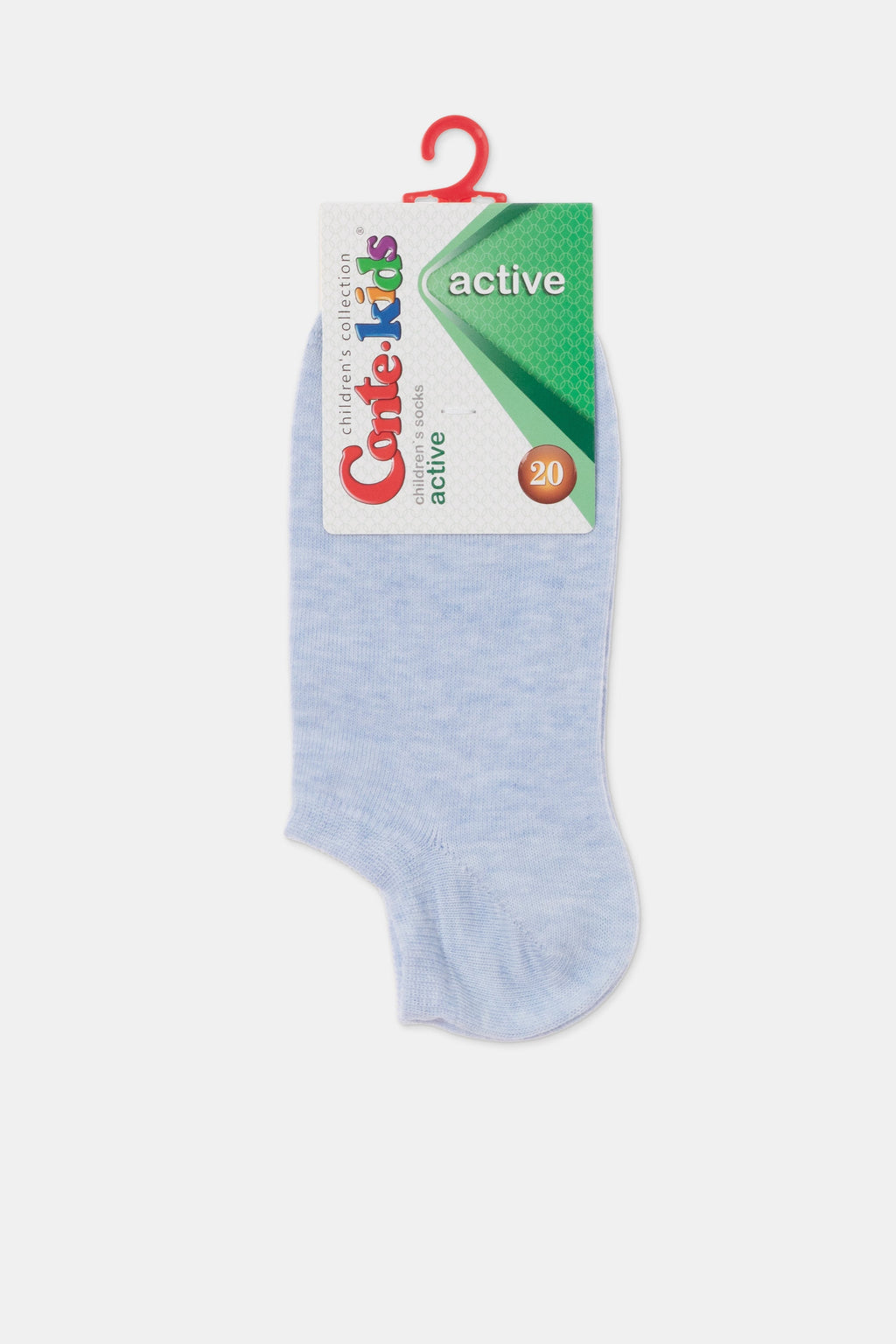 TheRanok.com Conte-Kids Cotton No Show Socks - Active 000 — flat-lay composition