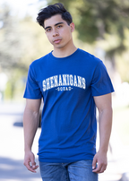 Spun Bamboo Shenanigans Squad Unisex Bamboo/Cotton Graphic T-Shirt — feature highlight
