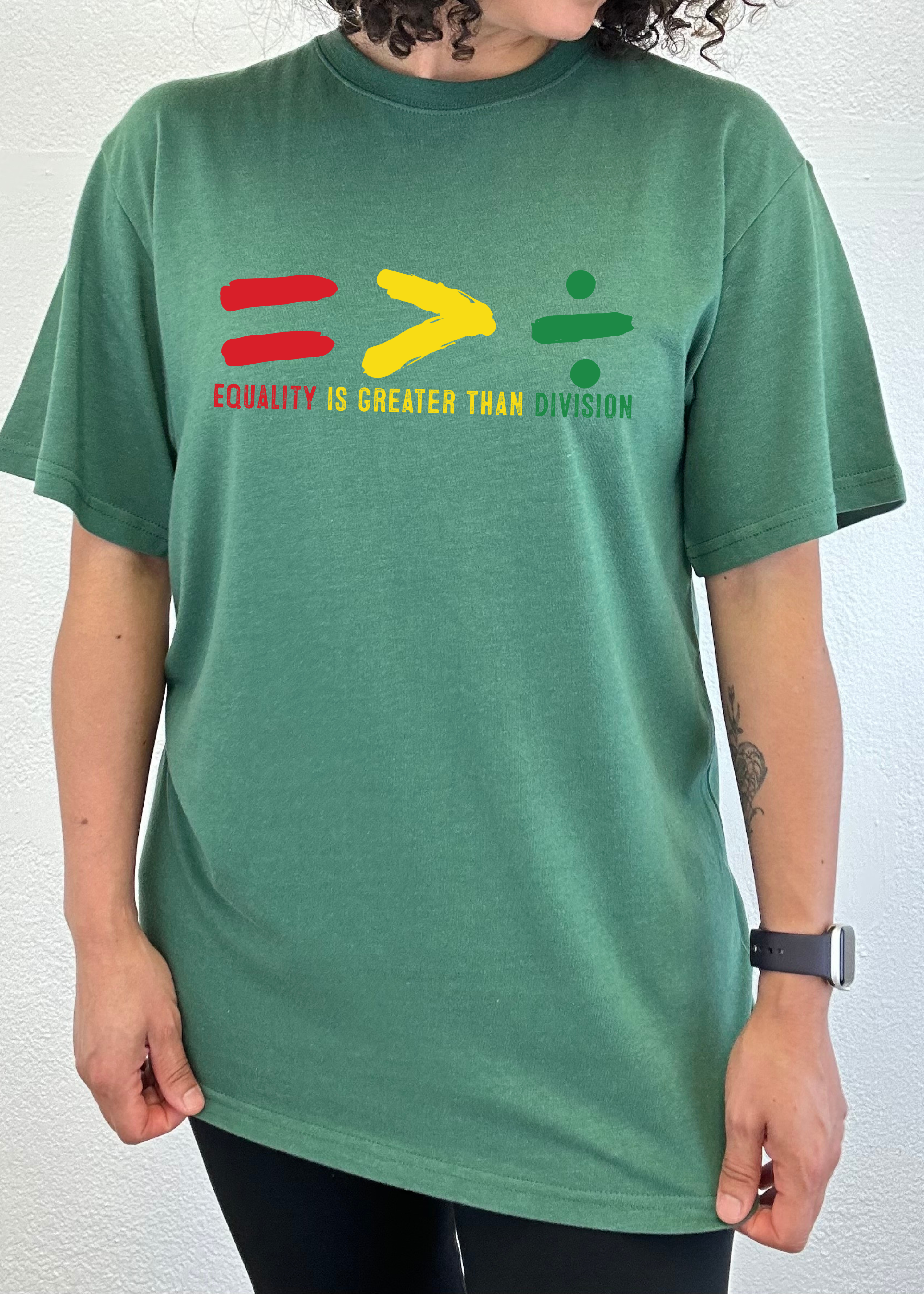 Spun Bamboo Black History Month Unisex Bamboo/Cotton Graphic T-Shirt — packaging