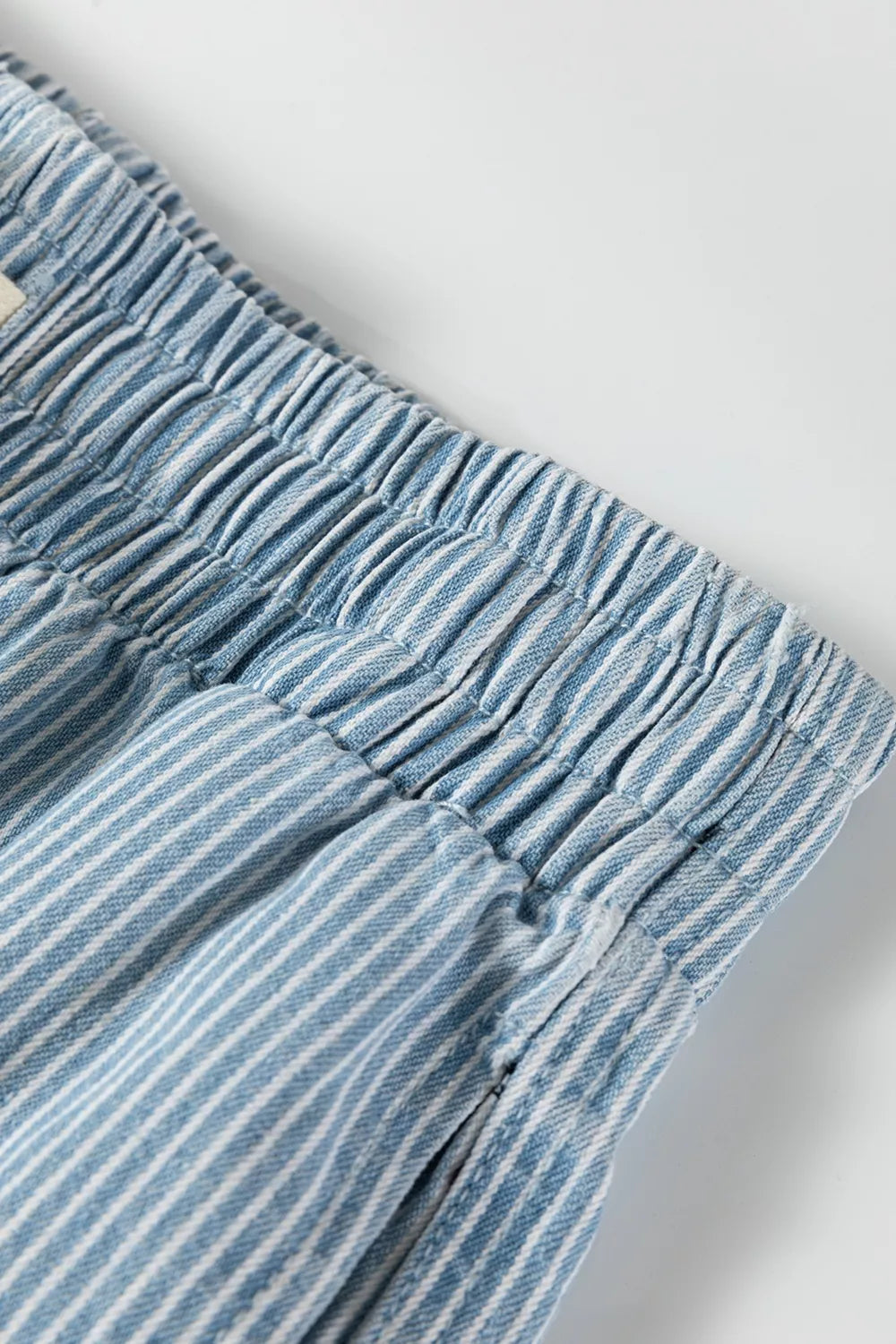 Drawstring Striped Shorts
