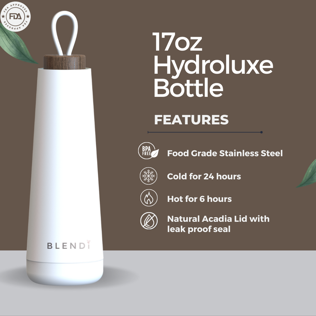 Hydroluxe Tumbler Water Bottle 17oz – BLENDi, view 5