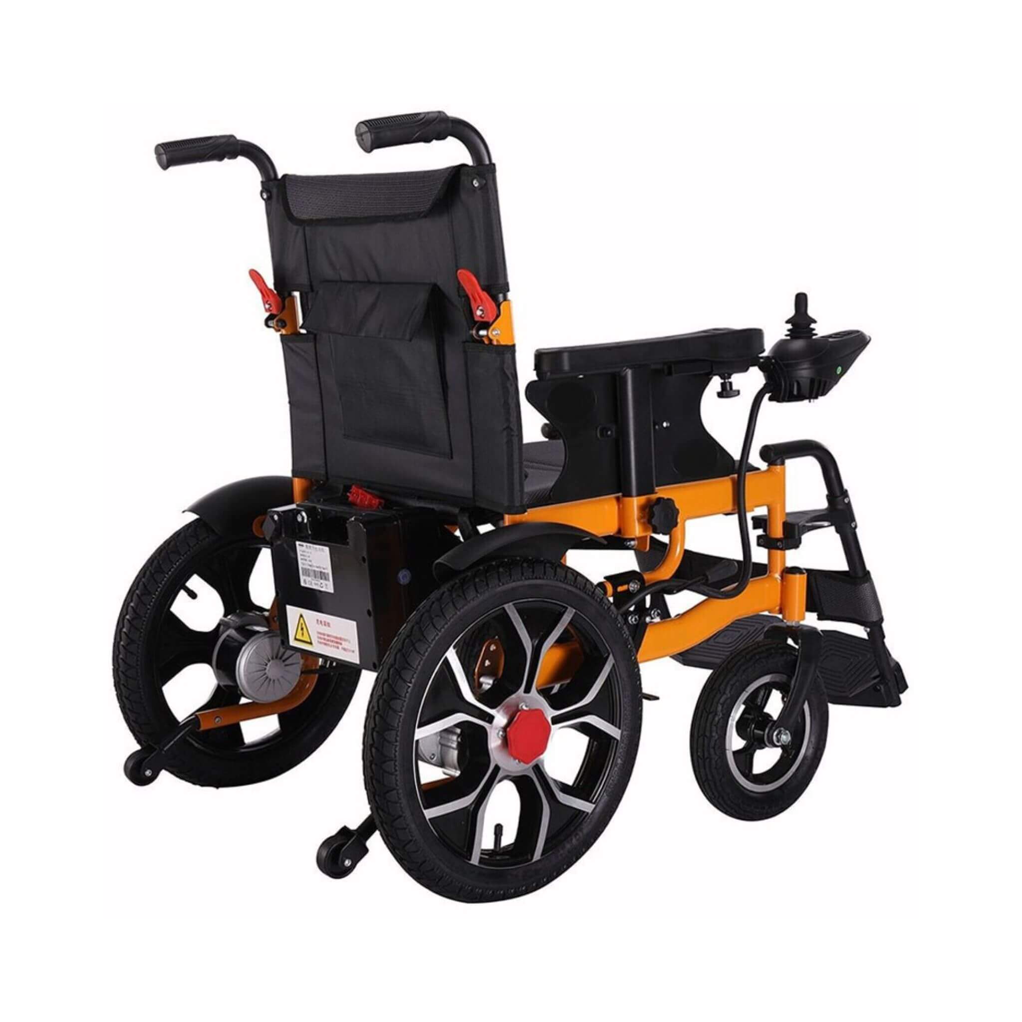 18-Inch Heavy-Duty 500W Electric Mobility Power Wheelchair, 265LBS (SAK74295) – SAKSBY WHOLESALE, view 3