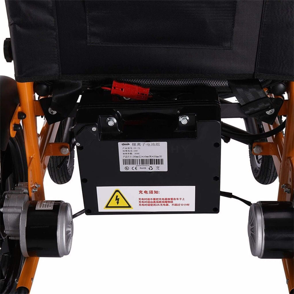 18-Inch Heavy-Duty 500W Electric Mobility Power Wheelchair, 265LBS (SAK74295) – SAKSBY WHOLESALE, view 6