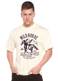 Spun Bamboo Wild Horse Spun Bamboo® Men's Bamboo Viscose/Organic Cotton Short Sleeve Graphic T-Shirt — main product shot