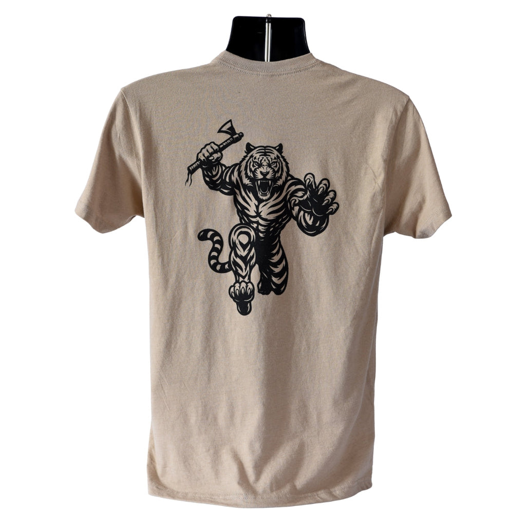 Black Tiger International Tomahawk Tiger Tee Shirt — alternate view