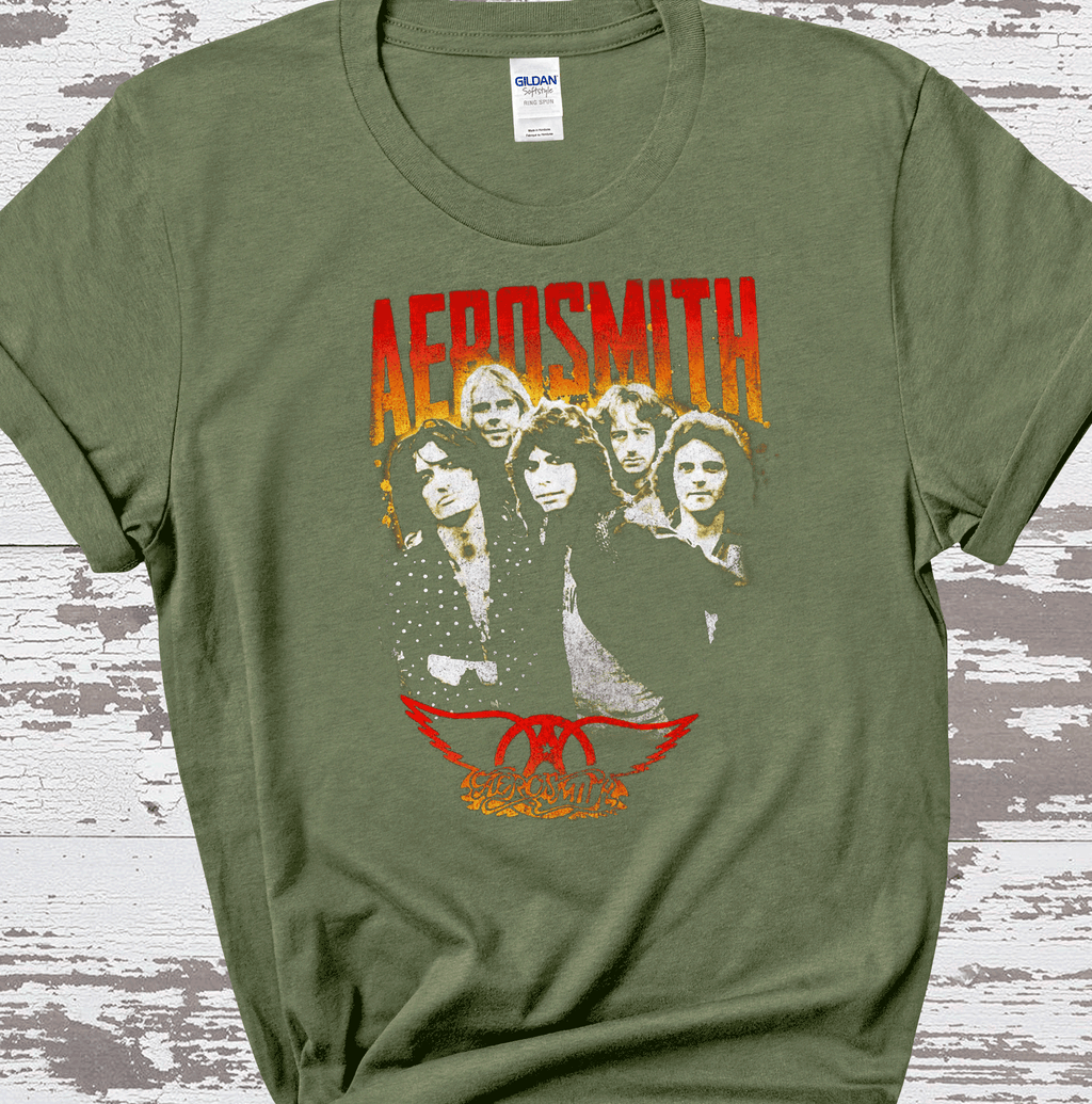 A Blessed Texas Mess Boutique Aerosmith Retro Classic Rock vintage band Sweatshirts, rock tshirt, band tee,… — dtf / graphic shirts category context