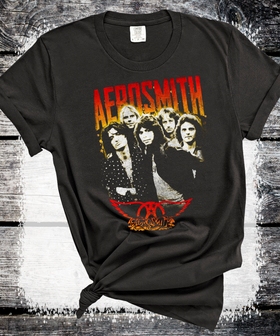 Aerosmith Retro Classic Rock vintage band Sweatshirts, rock tshirt, band tee,…