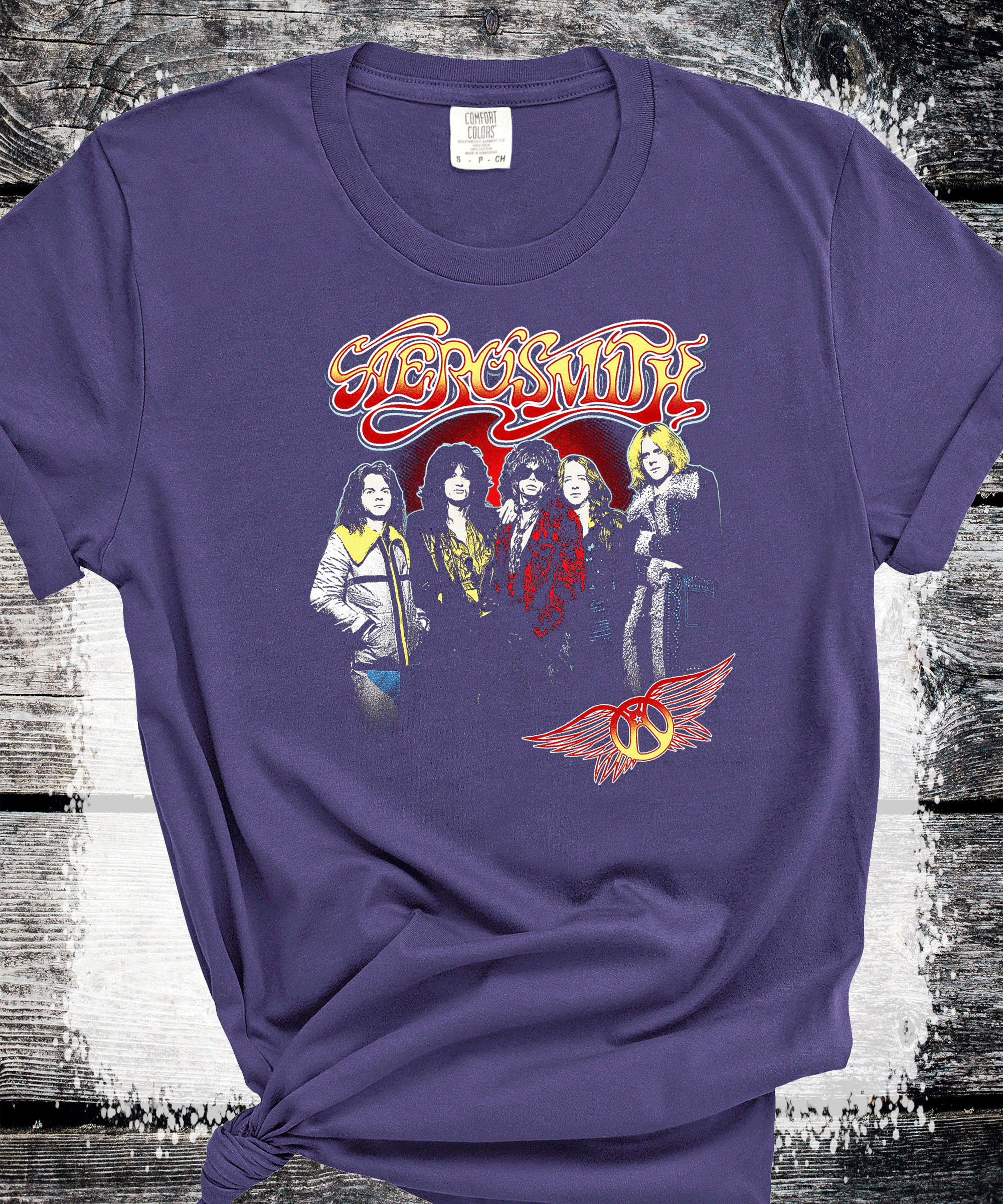 A Blessed Texas Mess Boutique Aerosmith Retro Classic Rock vintage band Sweatshirts, rock tshirt, band tee,… — dtf / graphic shirts category context