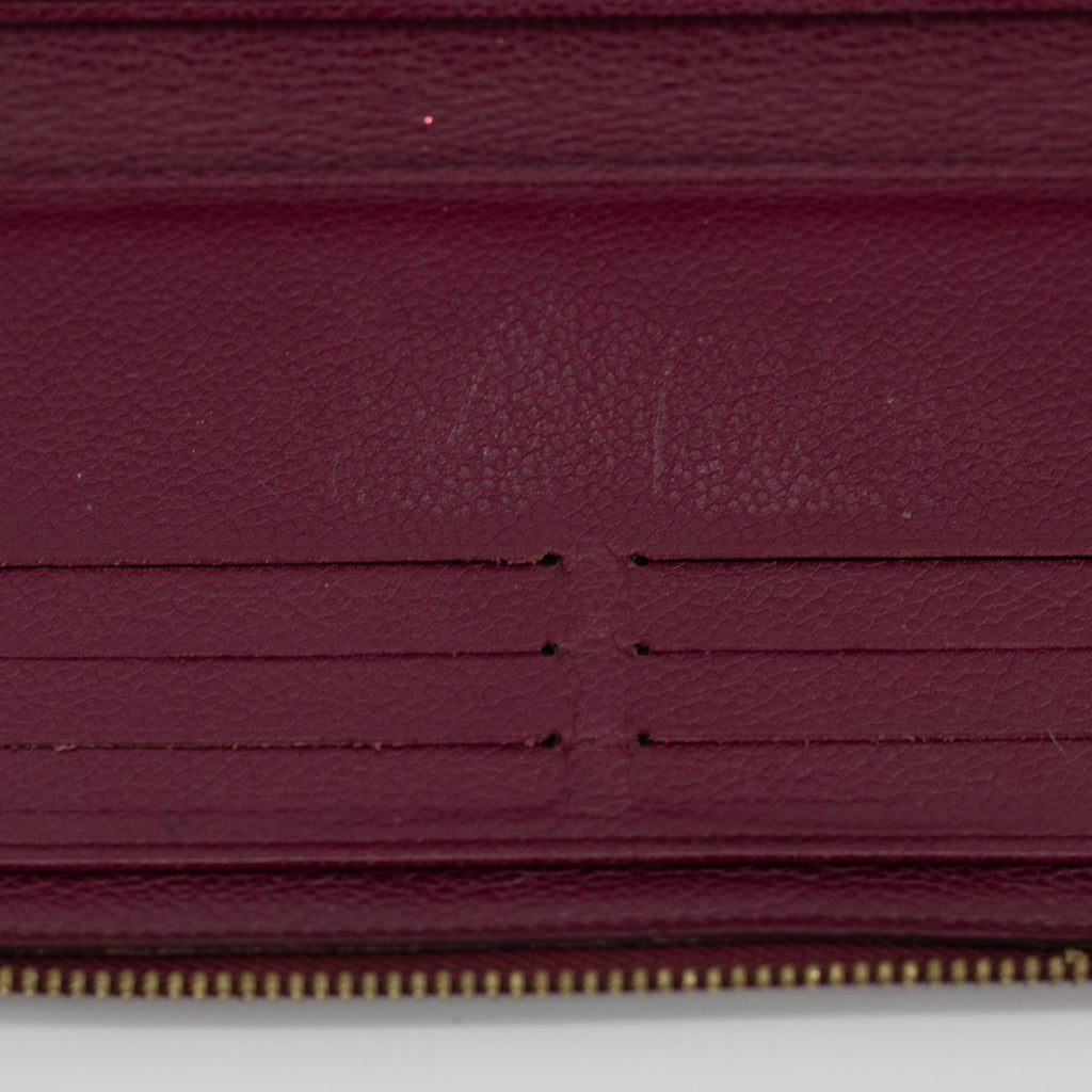 Bolt Boutique Louis Vuitton Empriente Zippy Aurore SP2182 Wallet #1828 — color detail