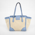 Bolt Boutique Bolt Boutique Gucci Beige x Brown Canvas Swing Tote - #1837 — main product shot