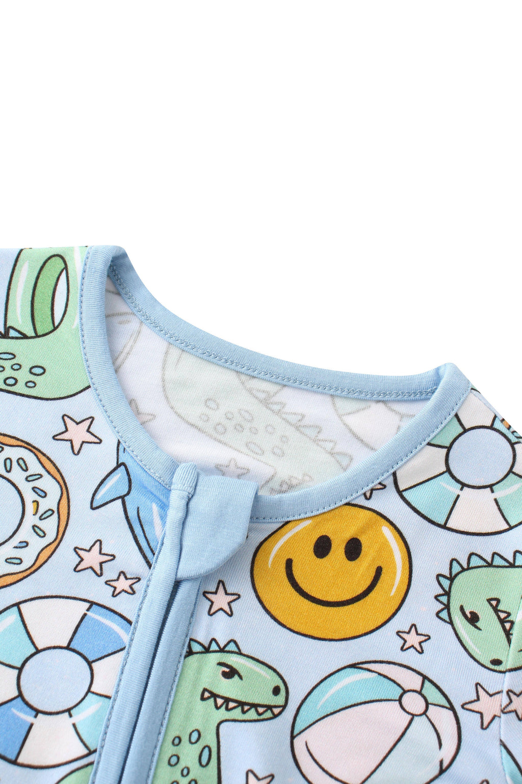 Charlies Project Kids Posh TOT Pool Floats Bamboo Baby Convertible Zippy Romper — lifestyle context