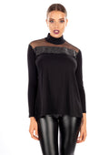 tittimitti EGI Exclusive Collections Long-Sleeve Top. Proudly Made in Italy. — main product shot