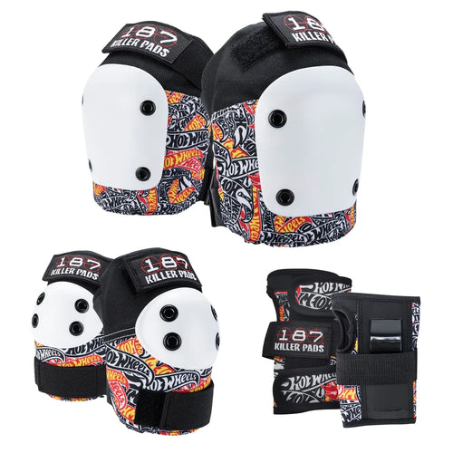 187 6-Pack Pad Set Combo - Hot Wheels by Skates USA