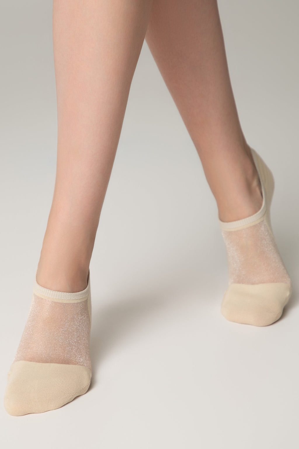 TheRanok.com Cotton Ankle Socks Conte Active - Inserts Of Transparent Mesh — color detail