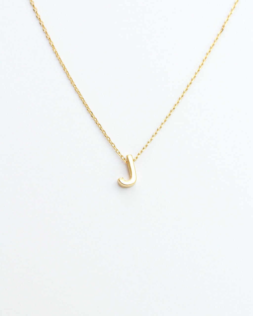 KADOU BOUTIQUE Gold Block Letter Initial Necklace — packaging