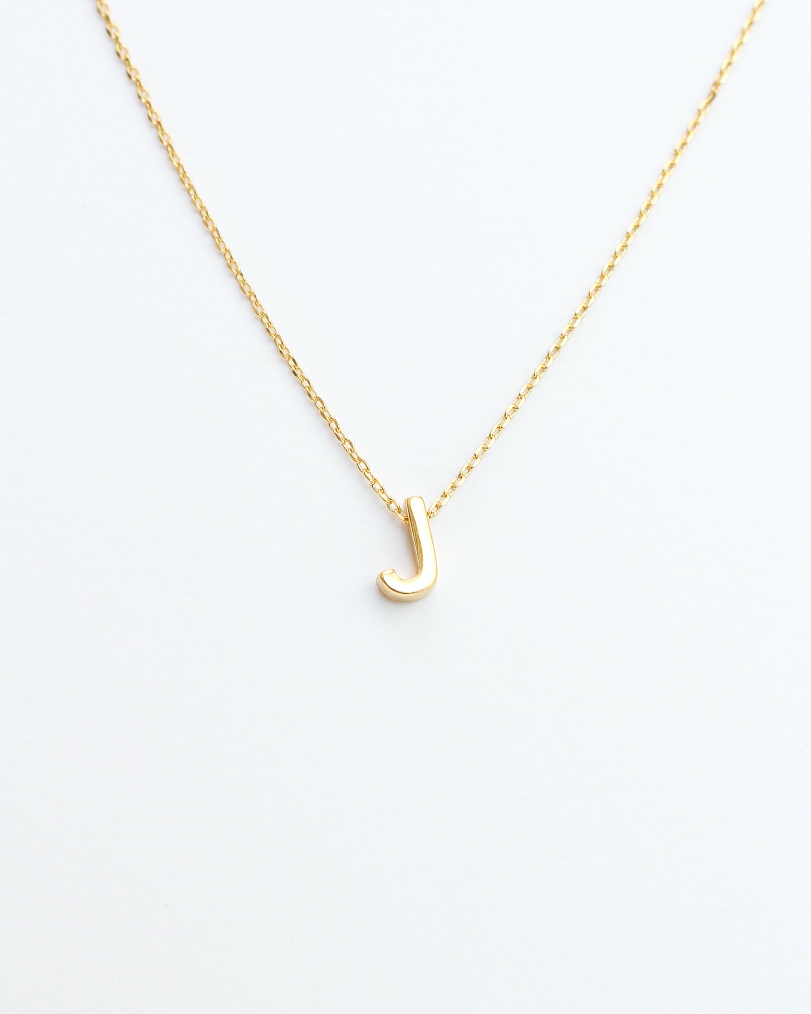 KADOU BOUTIQUE Gold Block Letter Initial Necklace — packaging