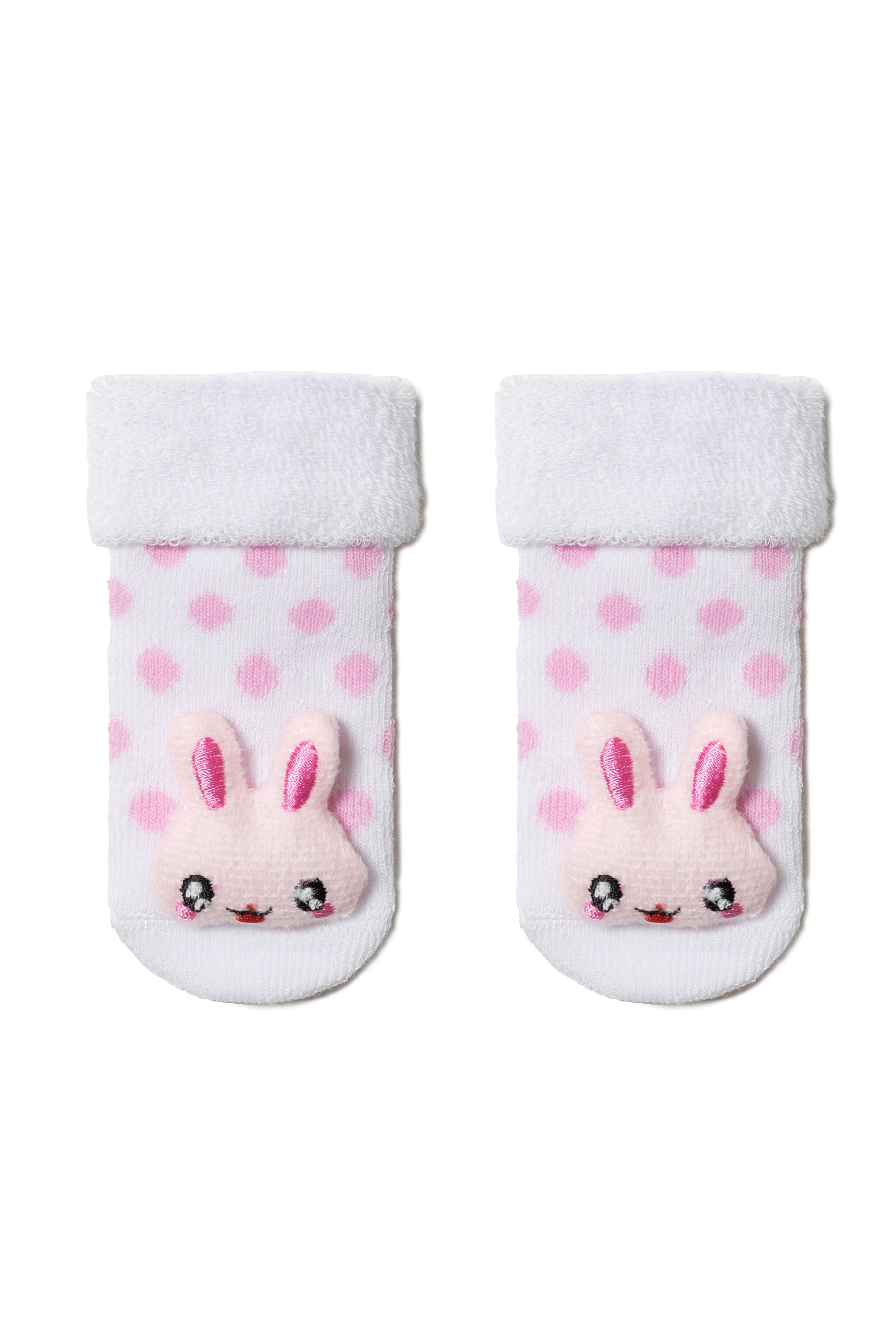 TheRanok.com Conte-Kids Cotton Terry Socks - Sof-Tiki 398 — detail close-up