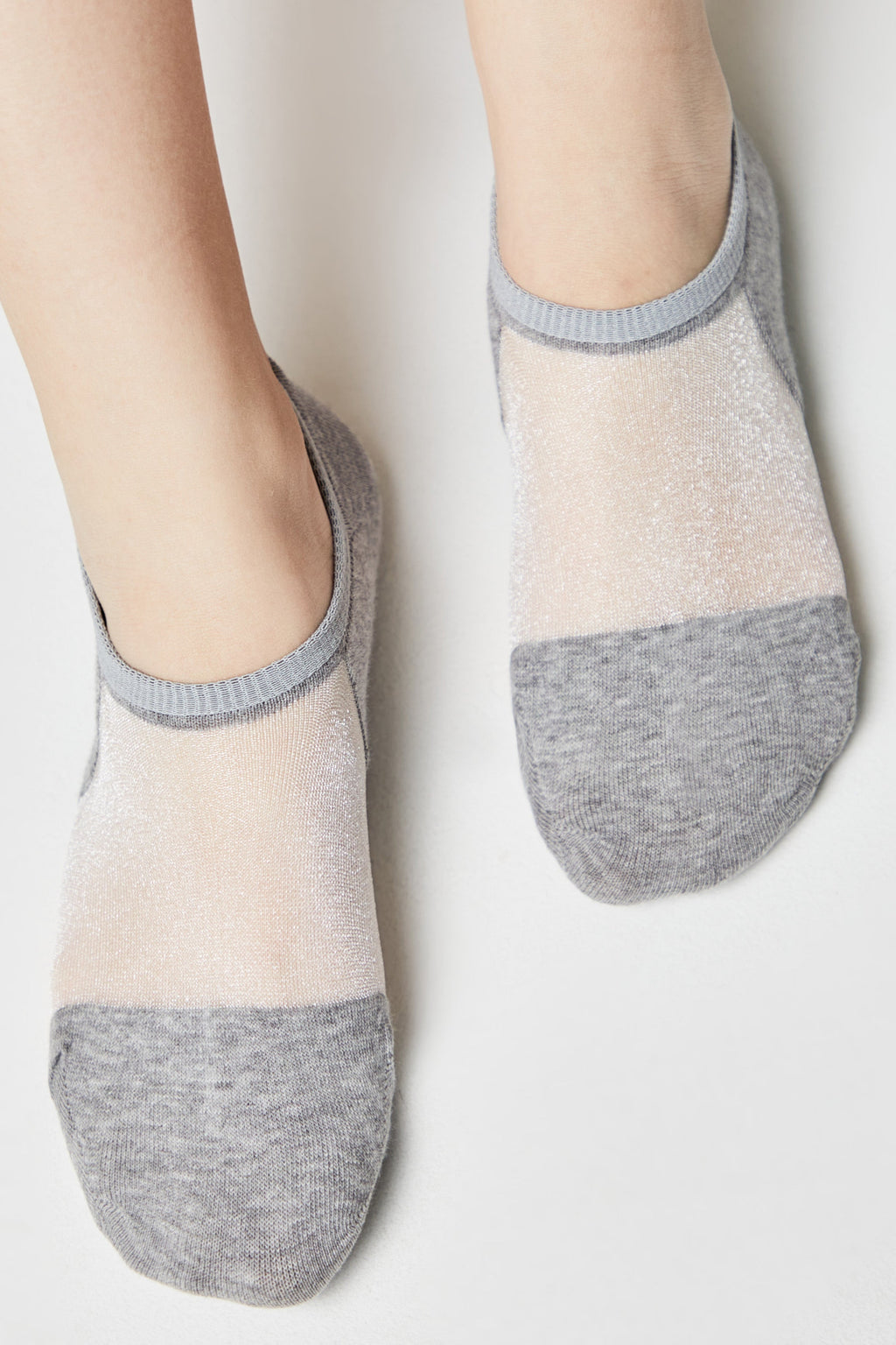 TheRanok.com Cotton Ankle Socks Conte Active - Inserts Of Transparent Mesh — color detail