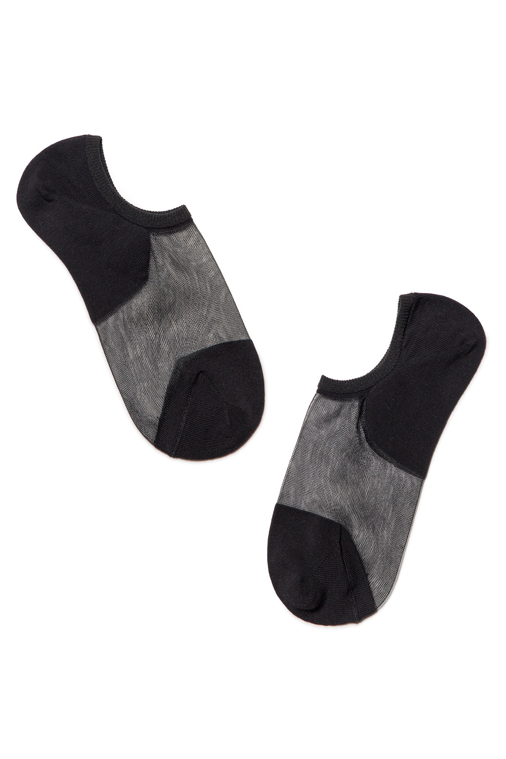 TheRanok.com Cotton Ankle Socks Conte Active - Inserts Of Transparent Mesh — side view