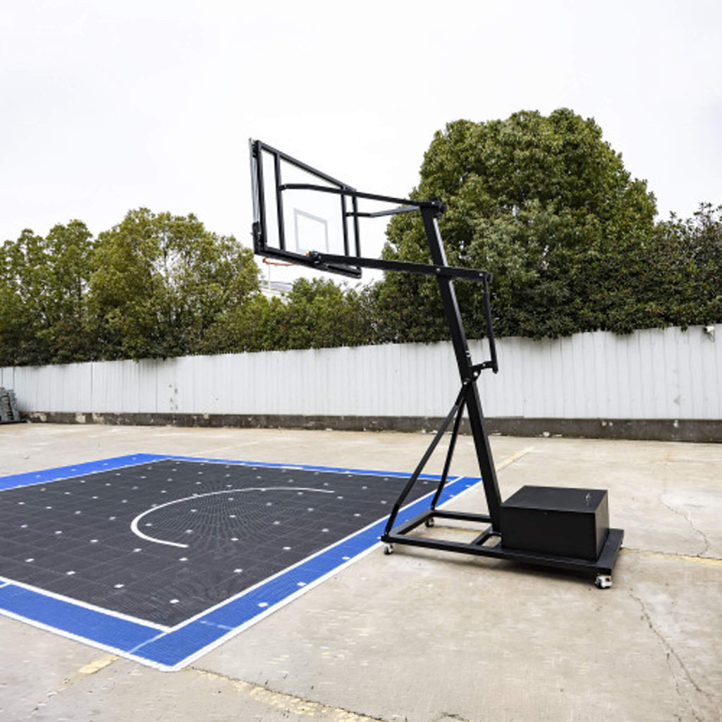 [18X24FT] Heavy-Duty Portable Adjustable Basketball Hoop With Court (SAK72980) – SAKSBY WHOLESALE, view 3