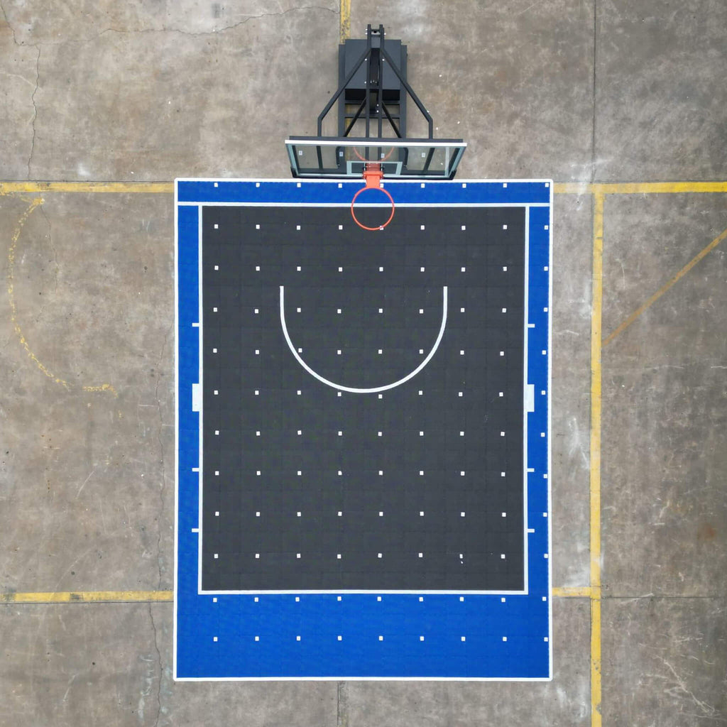 [18X24FT] Heavy-Duty Portable Adjustable Basketball Hoop With Court (SAK72980) – SAKSBY WHOLESALE, view 4