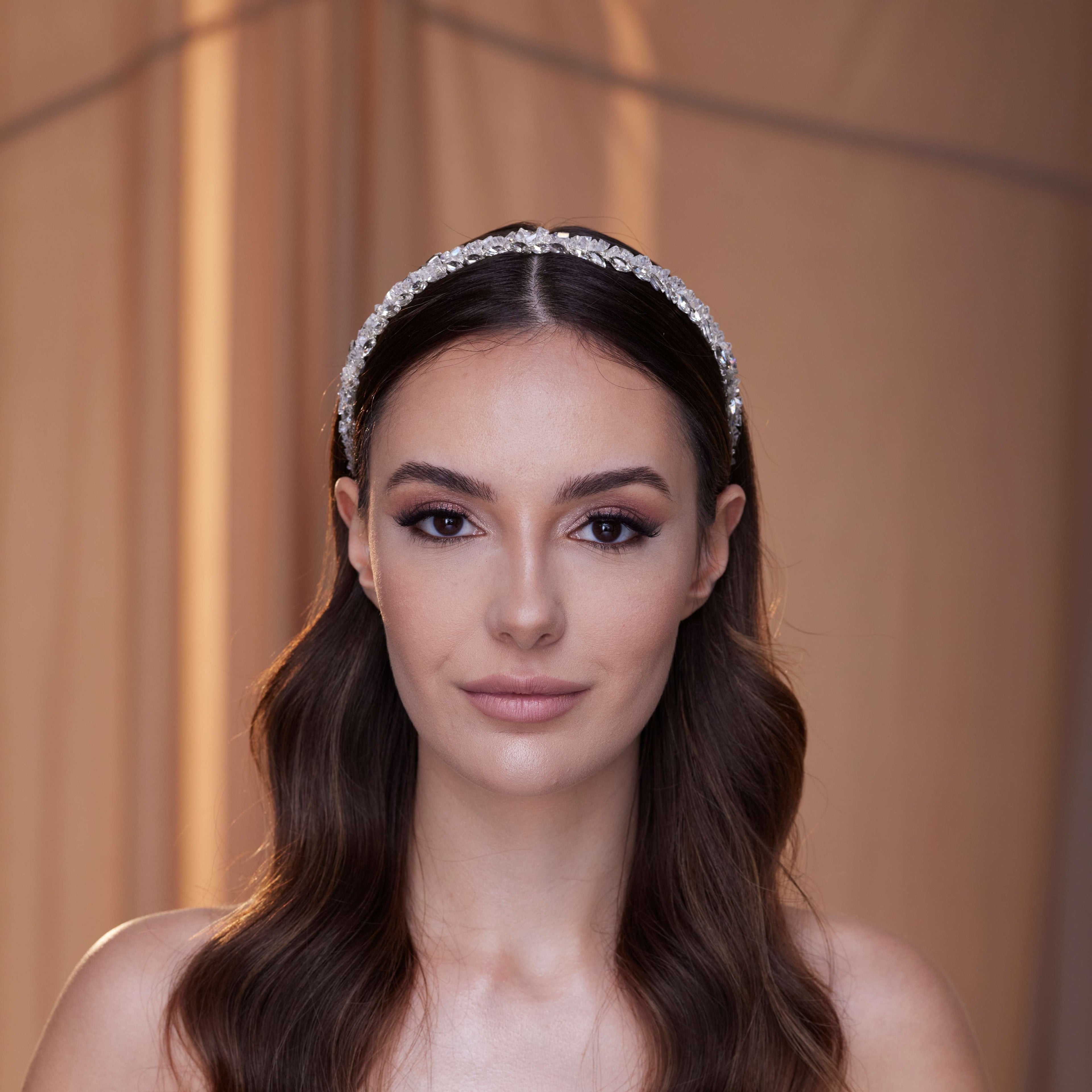 Crystal Rhinestone Hairband – Bridal Port, view 5