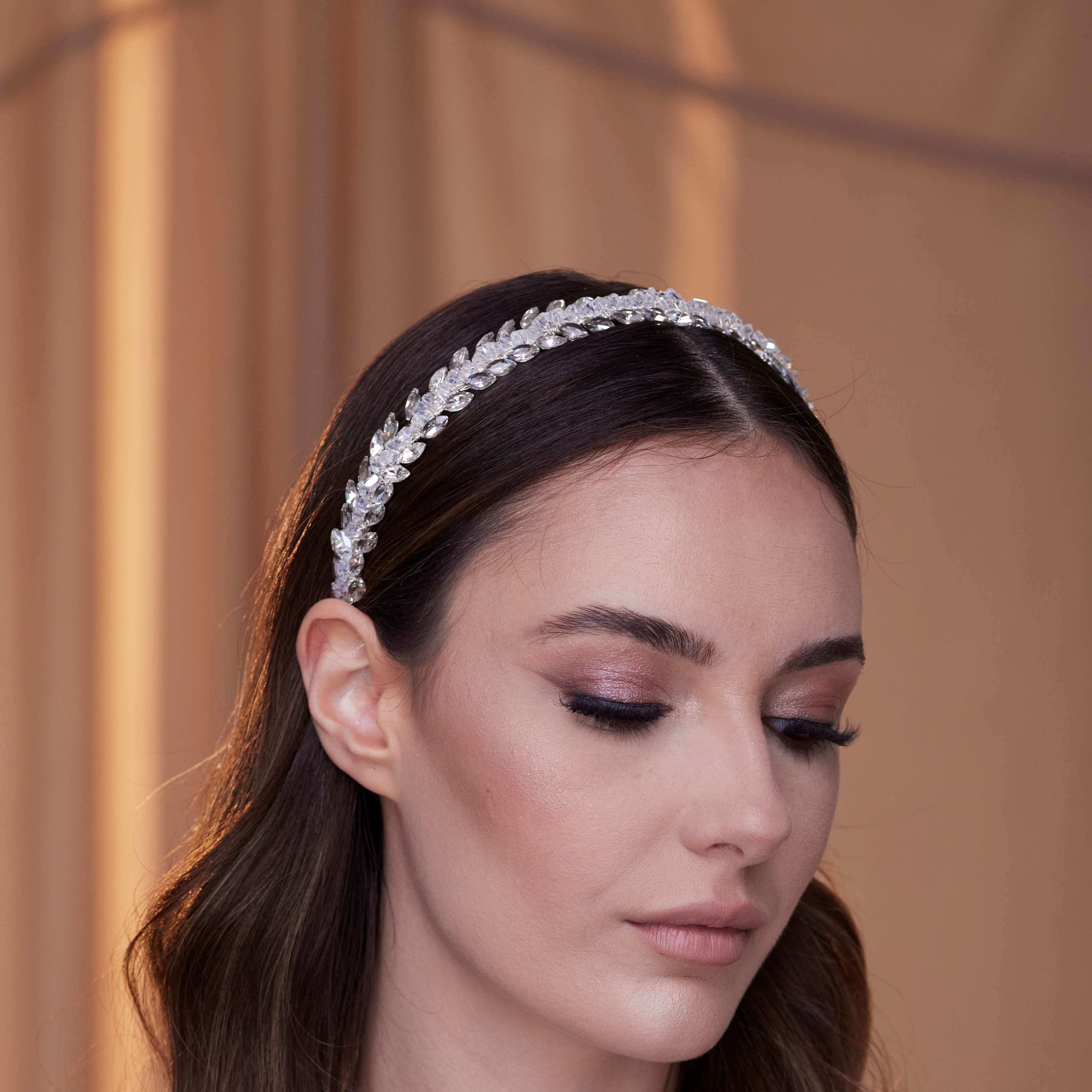 Crystal Rhinestone Hairband – Bridal Port, view 8
