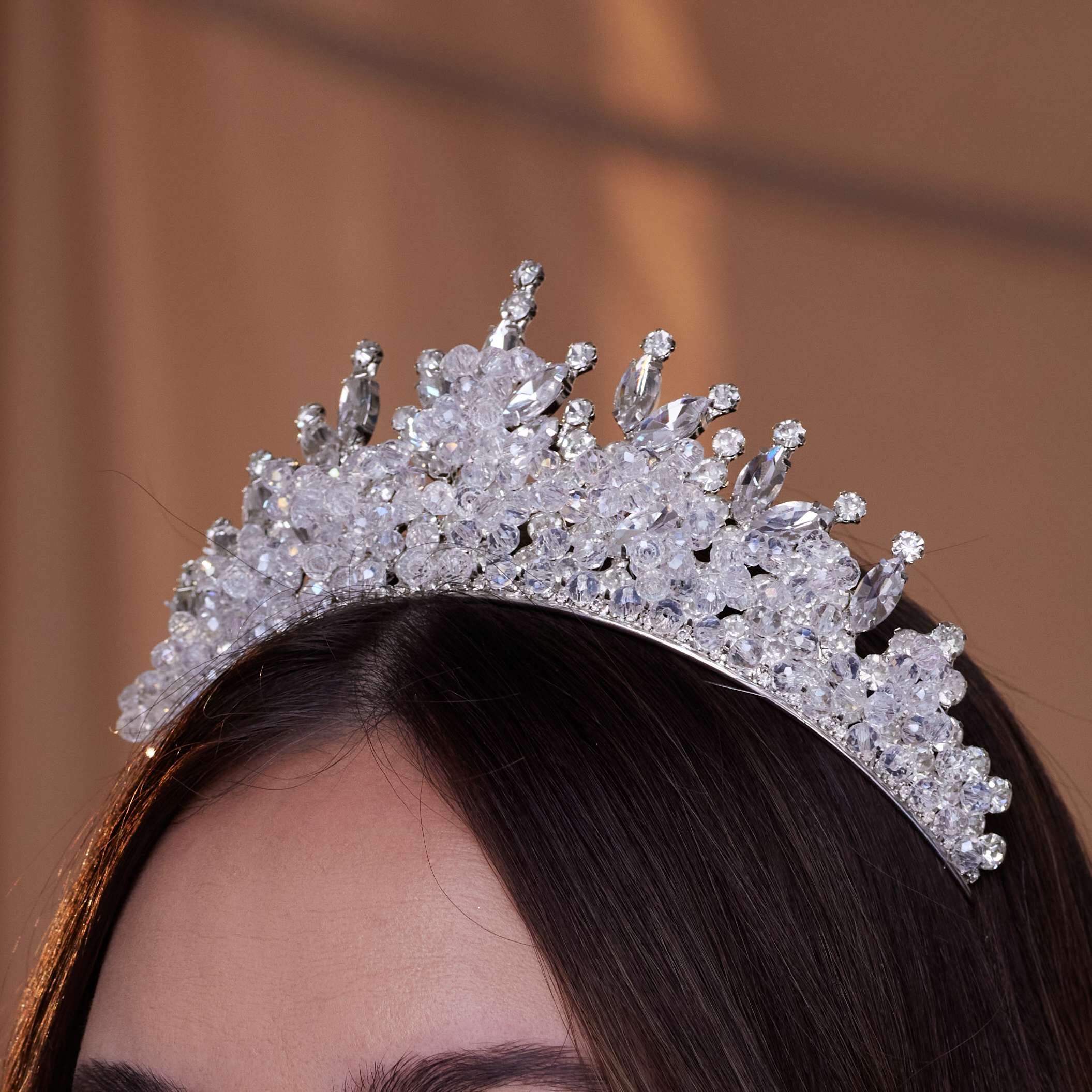 Crystal Wedding Tiara – Bridal Port, view 8
